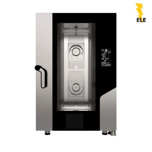 Forno Elettr. 10 Teglie 2/1 GN Digitale Nero