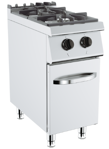 GGA Grande Distribuzione | attrezzature ristorazione-Cucina 2 Fuochi – A Gas – 3