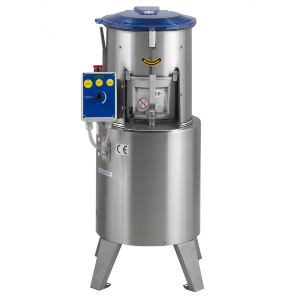 Pelapatate - Pelacarote 4 kg - Struttura in inox - Per paesi extra - CEE (senza norme di sicurezza)