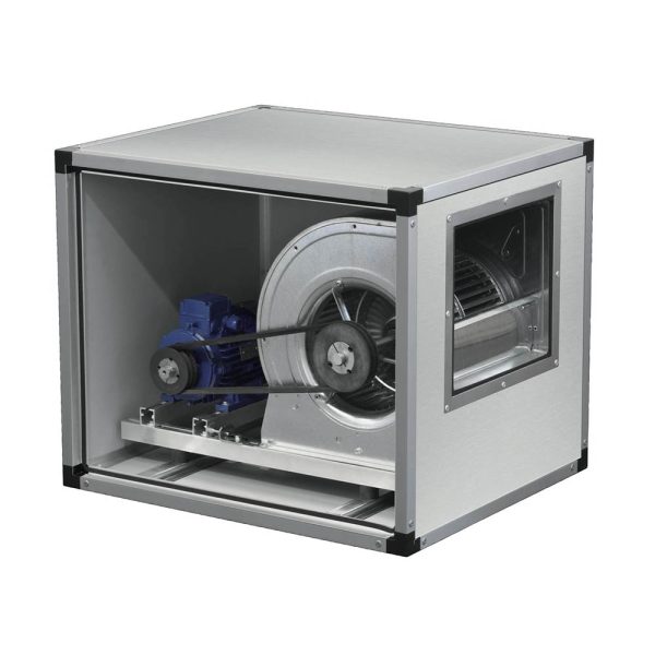 GGA Grande Distribuzione | attrezzature ristorazione-Ventilatore Centrifugo Cassonato Trasmissione – Due Velocità – 6000/4014 m3/h – KW 1