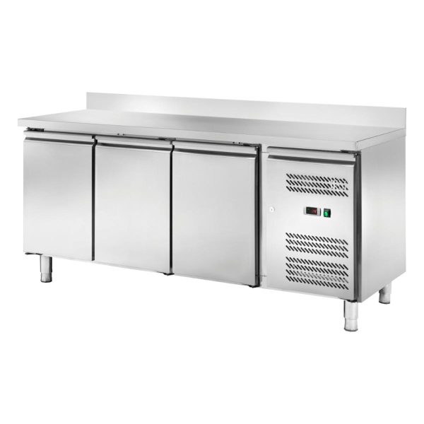 Banco refrigerato ventilato Snack con alzatina Temperatura -2 ÷ +8°C mm 1795x600x950h