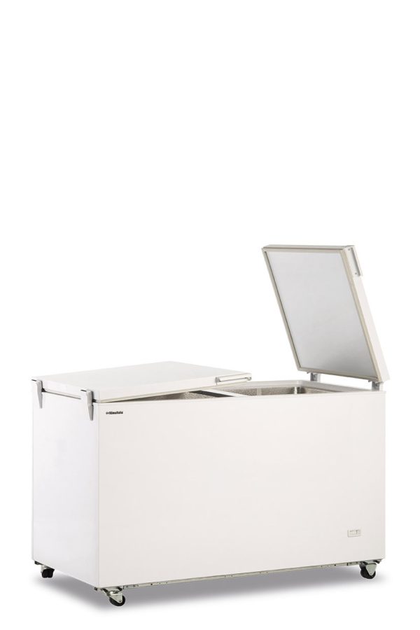 Congelatore statico a pozzo porta cieca sistema flip-flop -23 °C / -13 °C